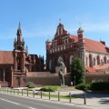 Kostel ve městě Vilnius (Litva)